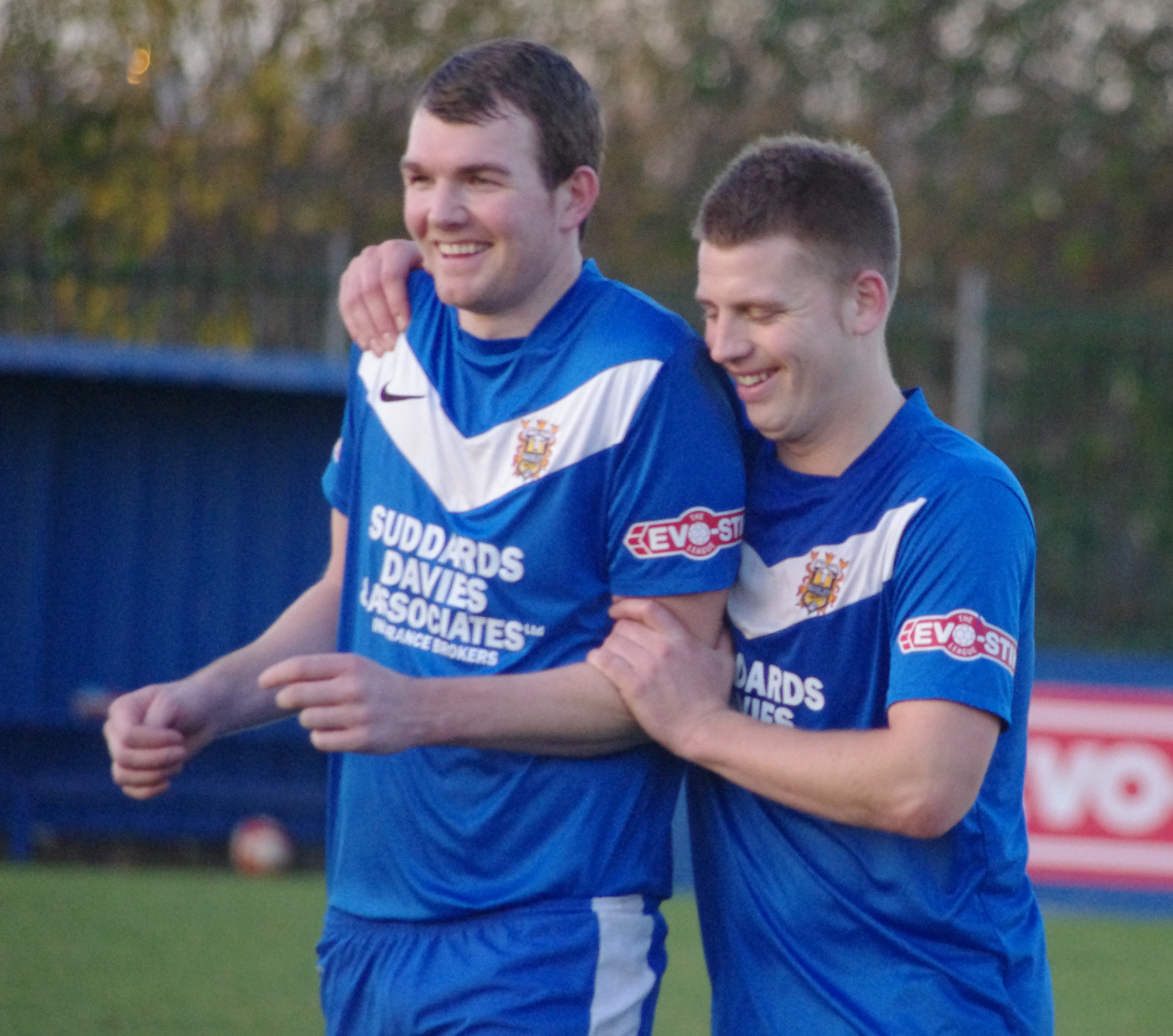 James Riley (left) is facing surgery, while Matt Dempsey (right) is back for Farsley
