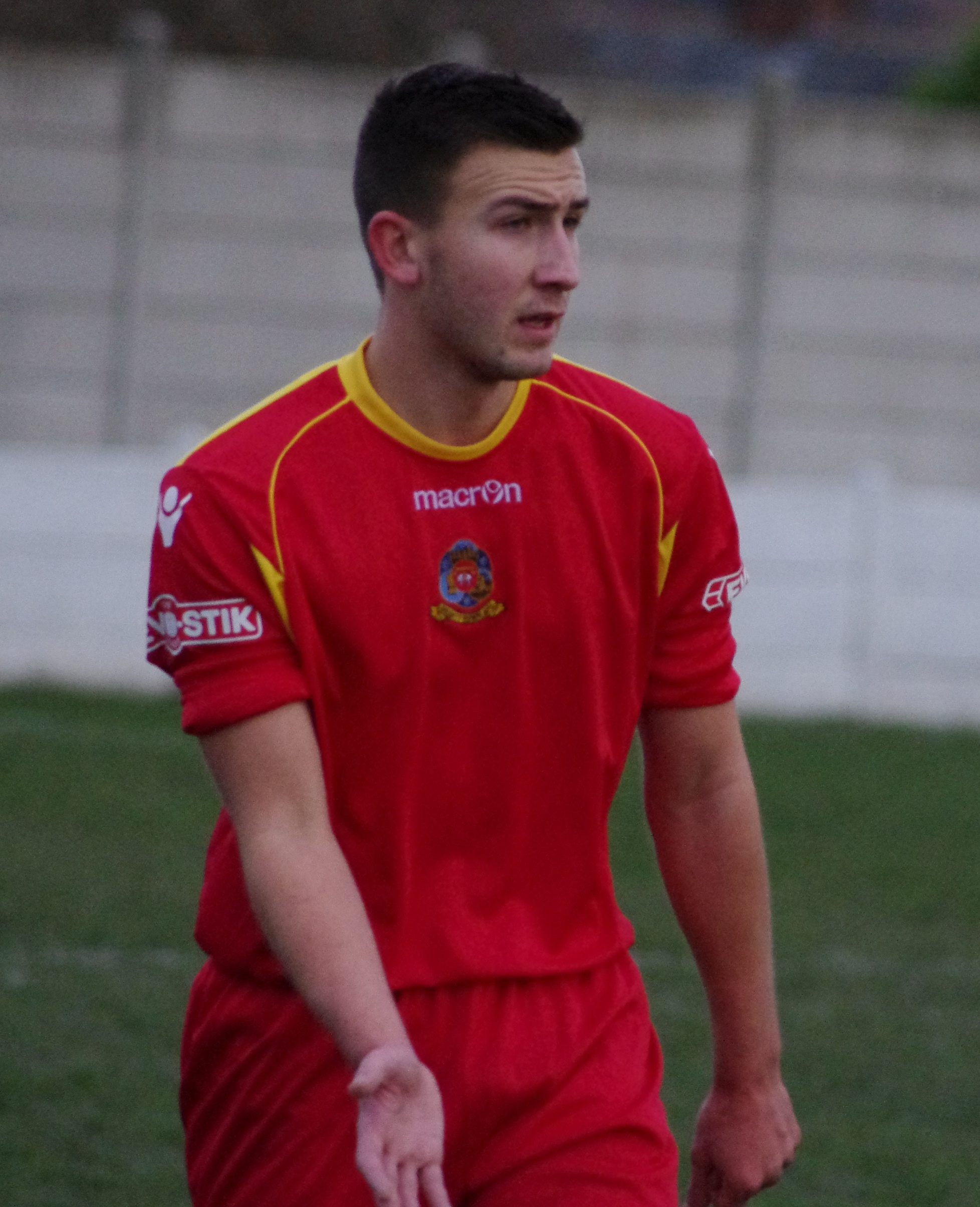 Calum Ward scored the equaliser for Ossett