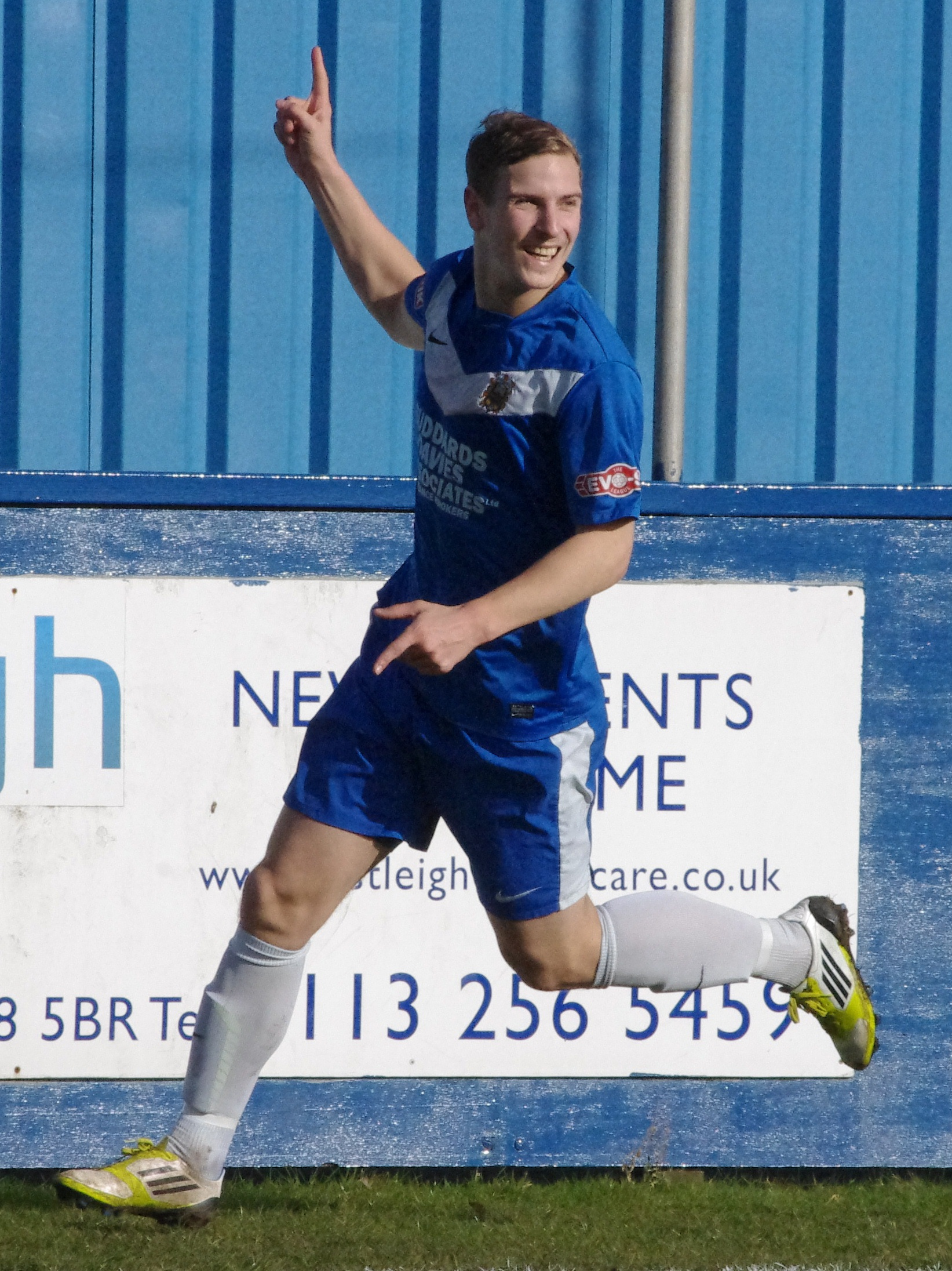 Get in: Adam Priestley has made the Gibraltar squad for next week's historic game with Slovakia