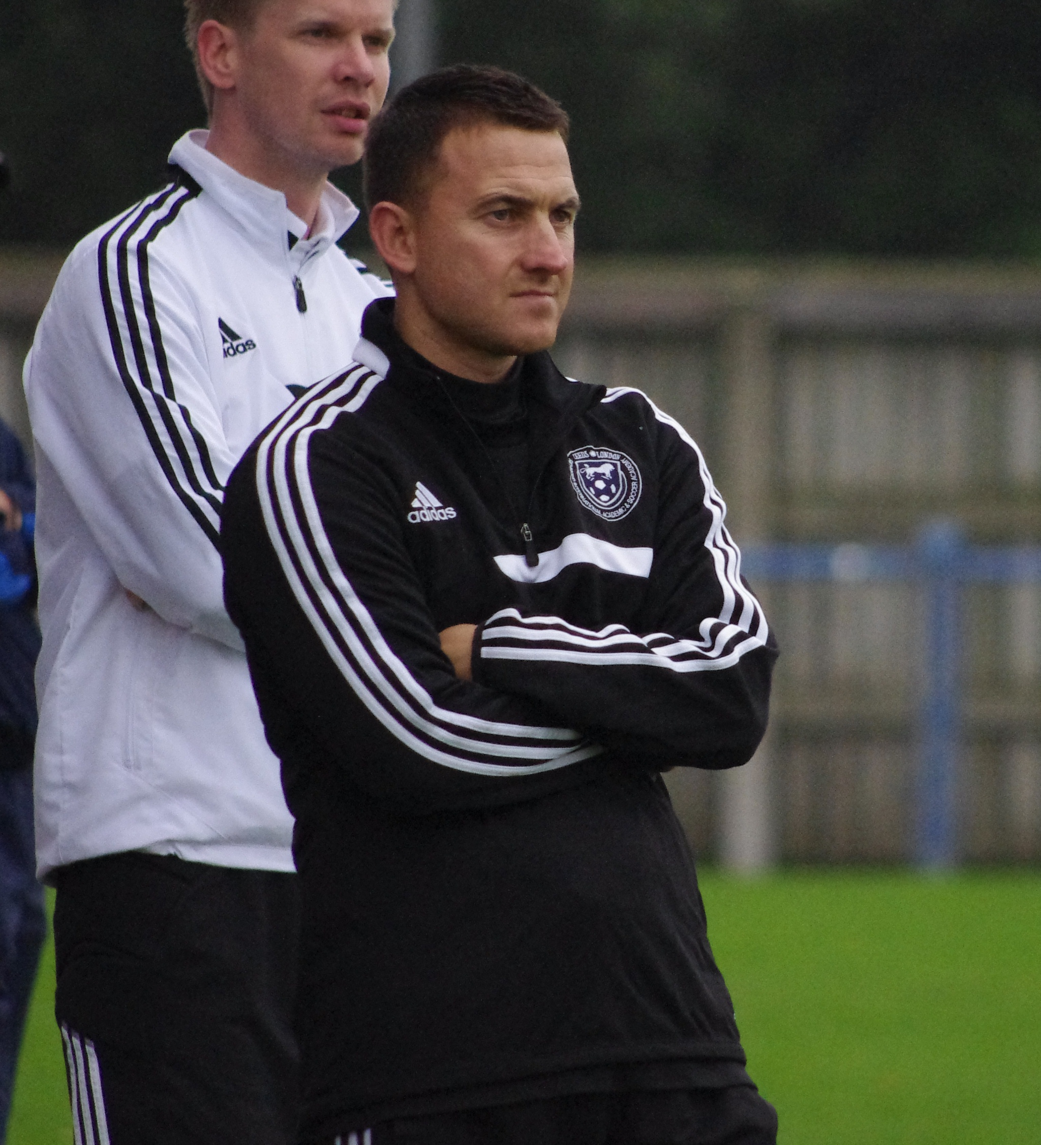 Ultimatum: Eleven of Graham Nicholas' Garforth team have had a dilemma