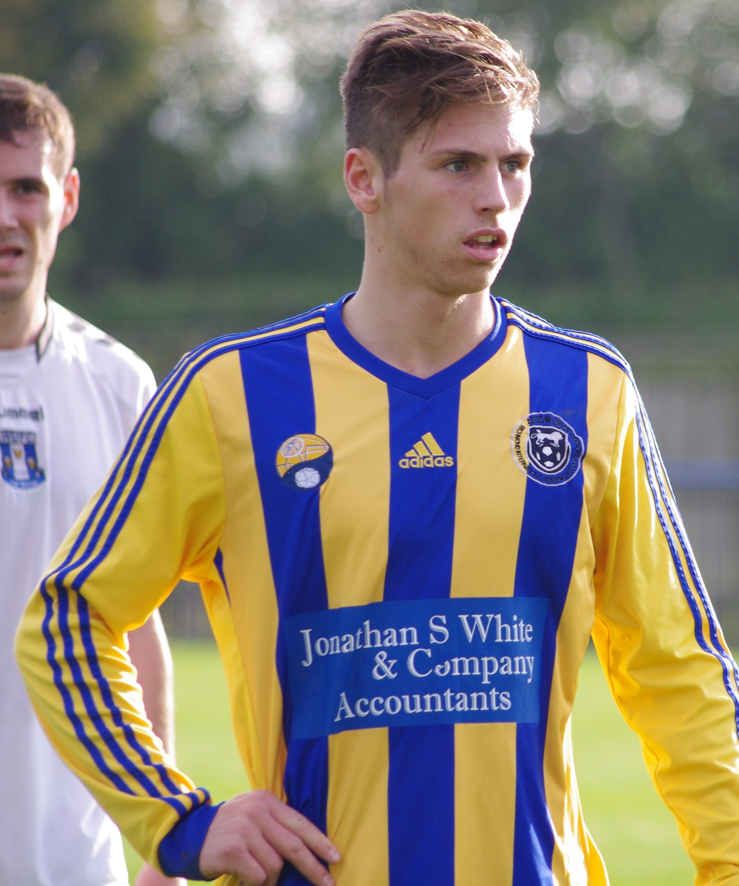 Connor Bower pulled the first goal for Garforth