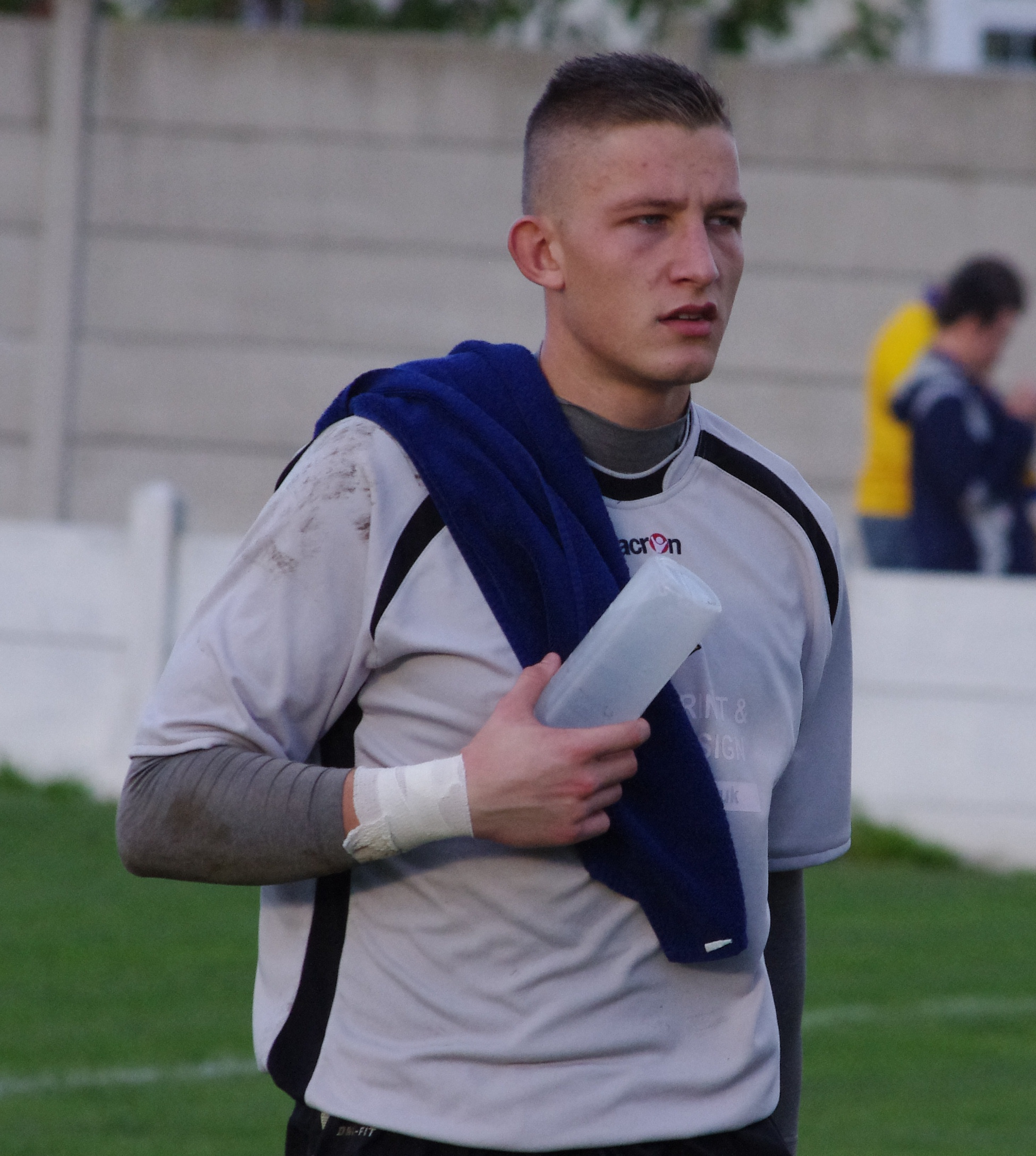 I'm back: Tom Taylor has re-joined Farsley 