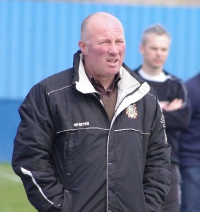Neil Parsley's Farsley AFC bowed out of the FA Cup at Gainsborough Trinity