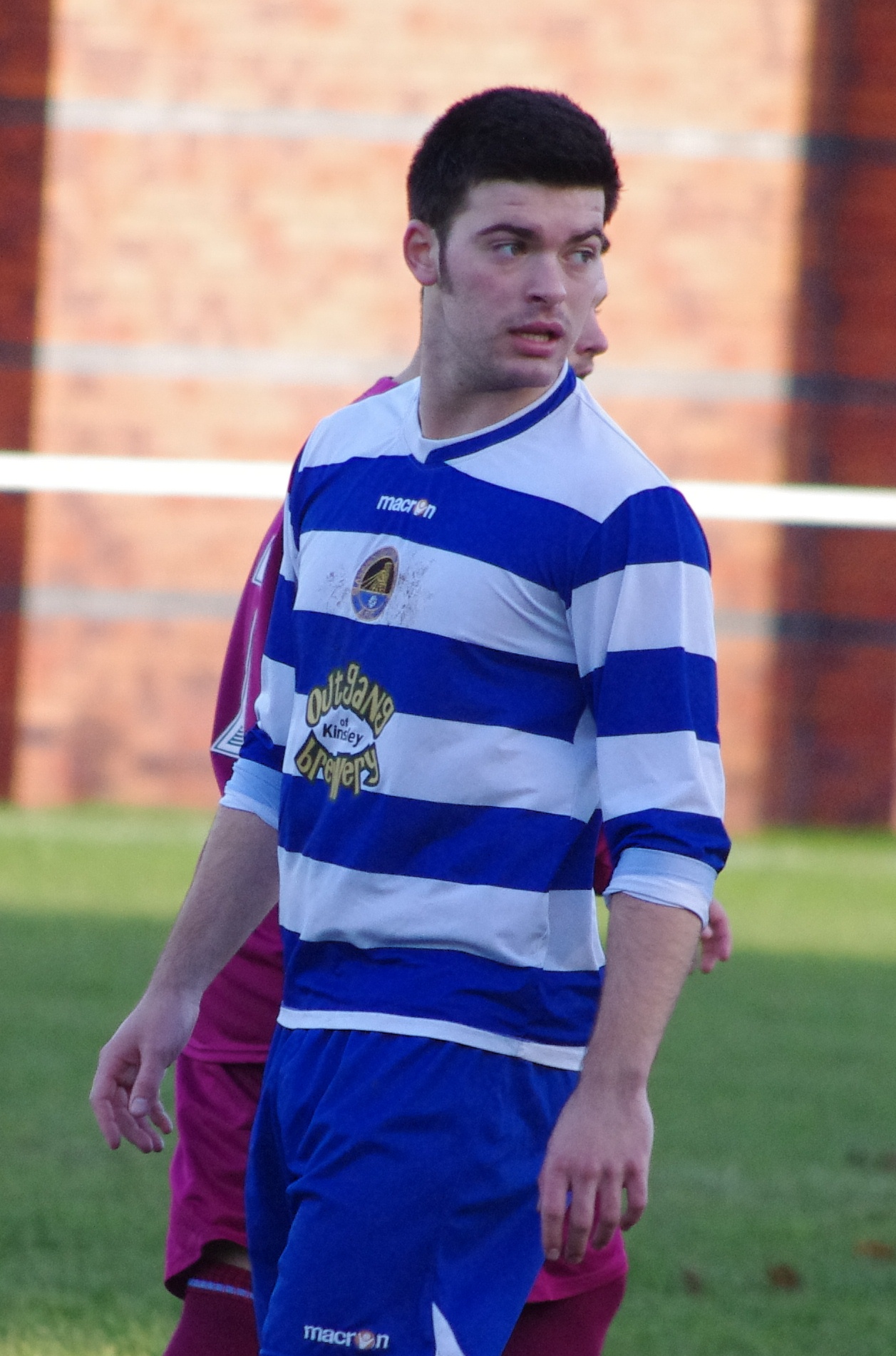 Glasshoughton Welfare striker Dalton Harris