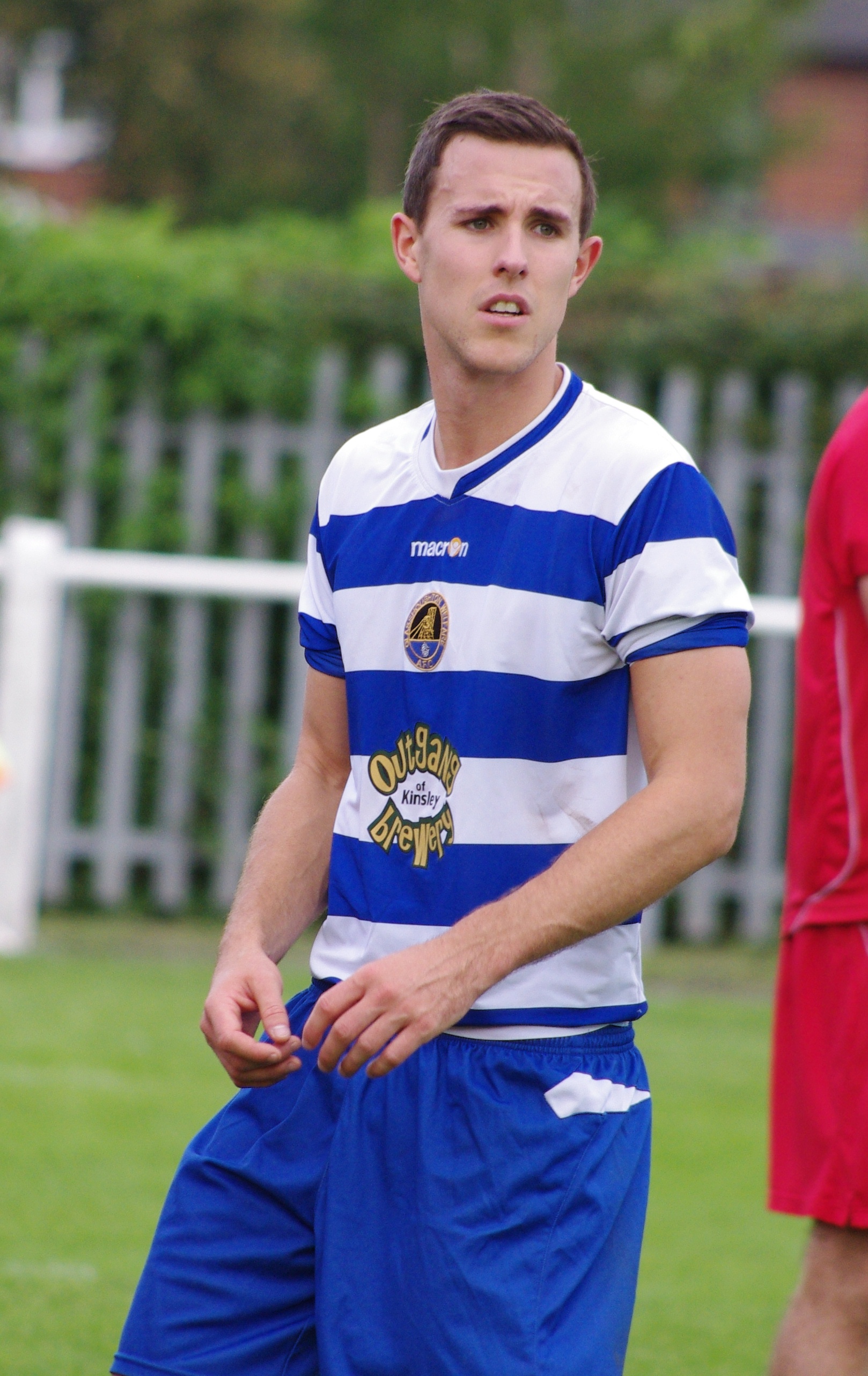 Glasshoughton Welfare defender Alex Low