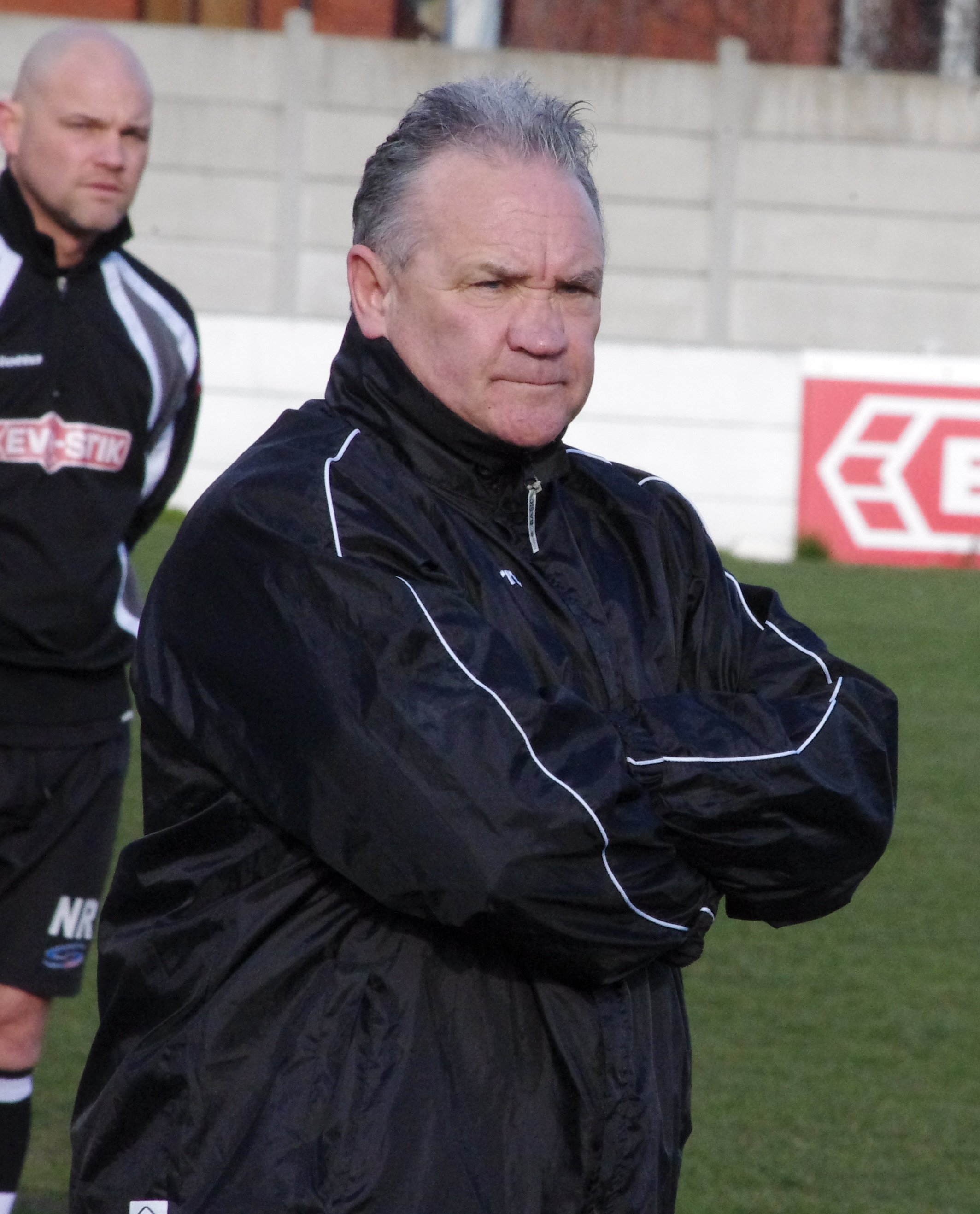Just keep going: That's the message from John Reed as the club make a late surge for the Evo Stik Division One North play-offs