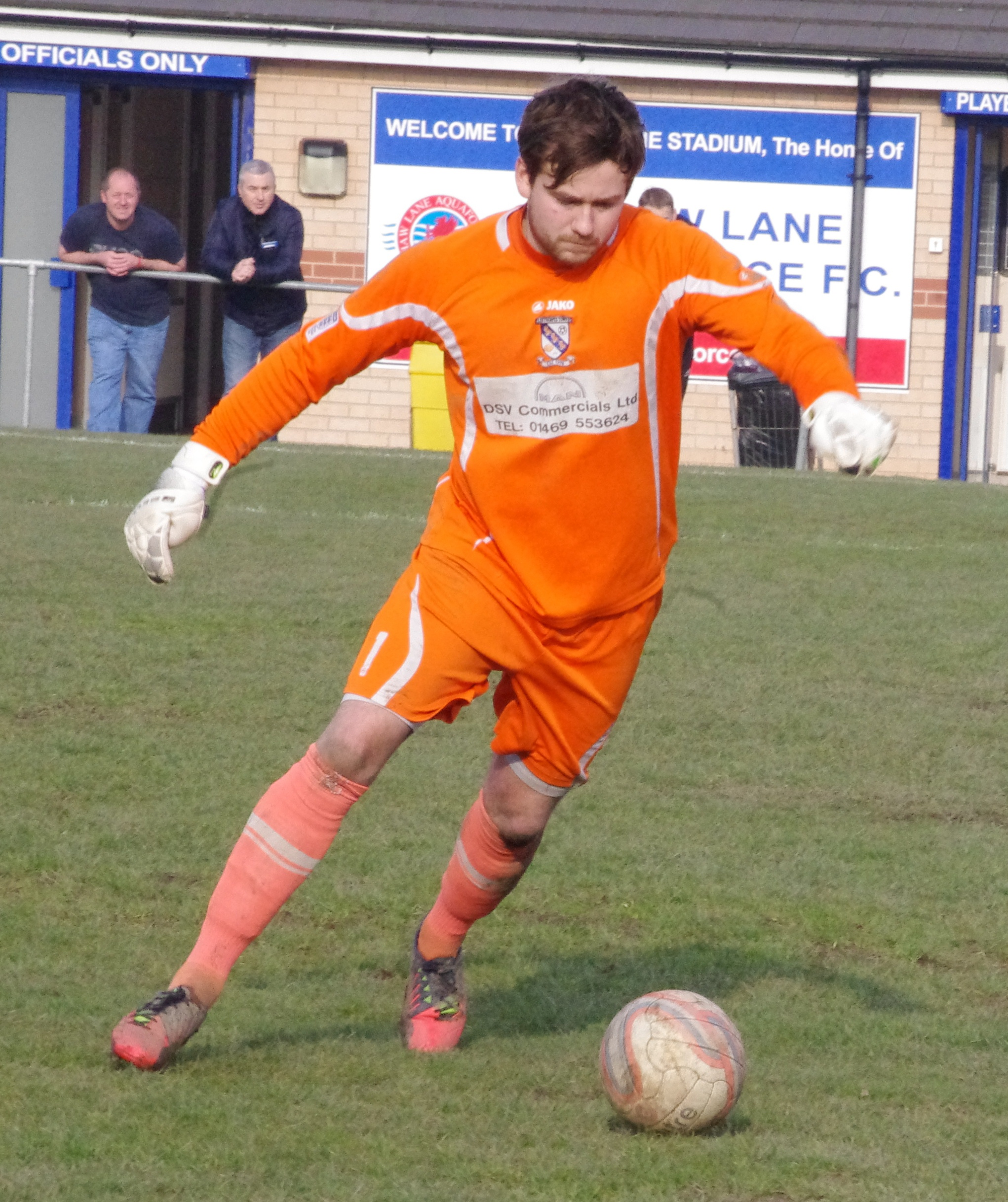 Cleethorpes Town goalkeeper Miles Fenty had the game of his life