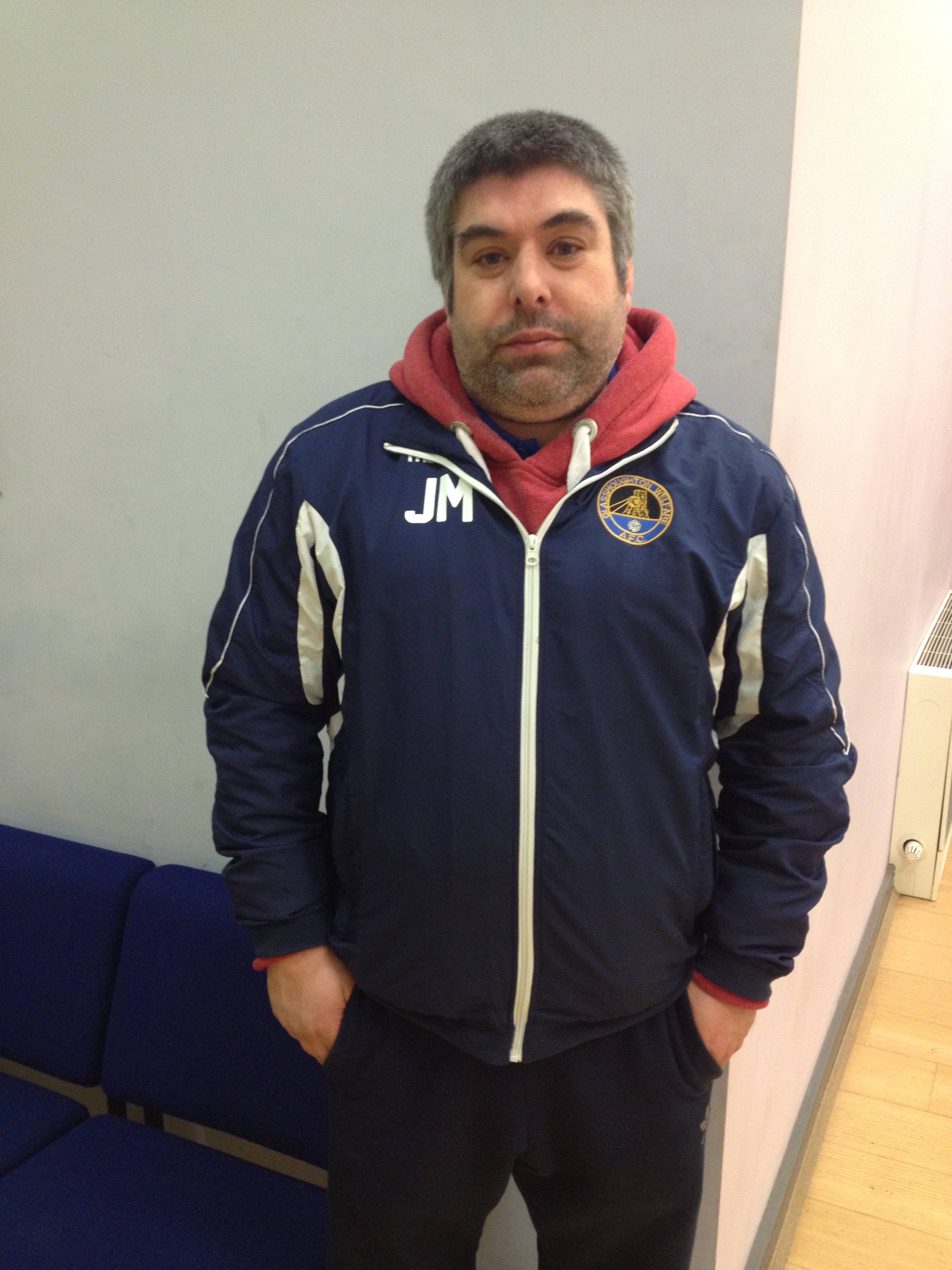 Glasshoughton Welfare interim boss Jon Miles