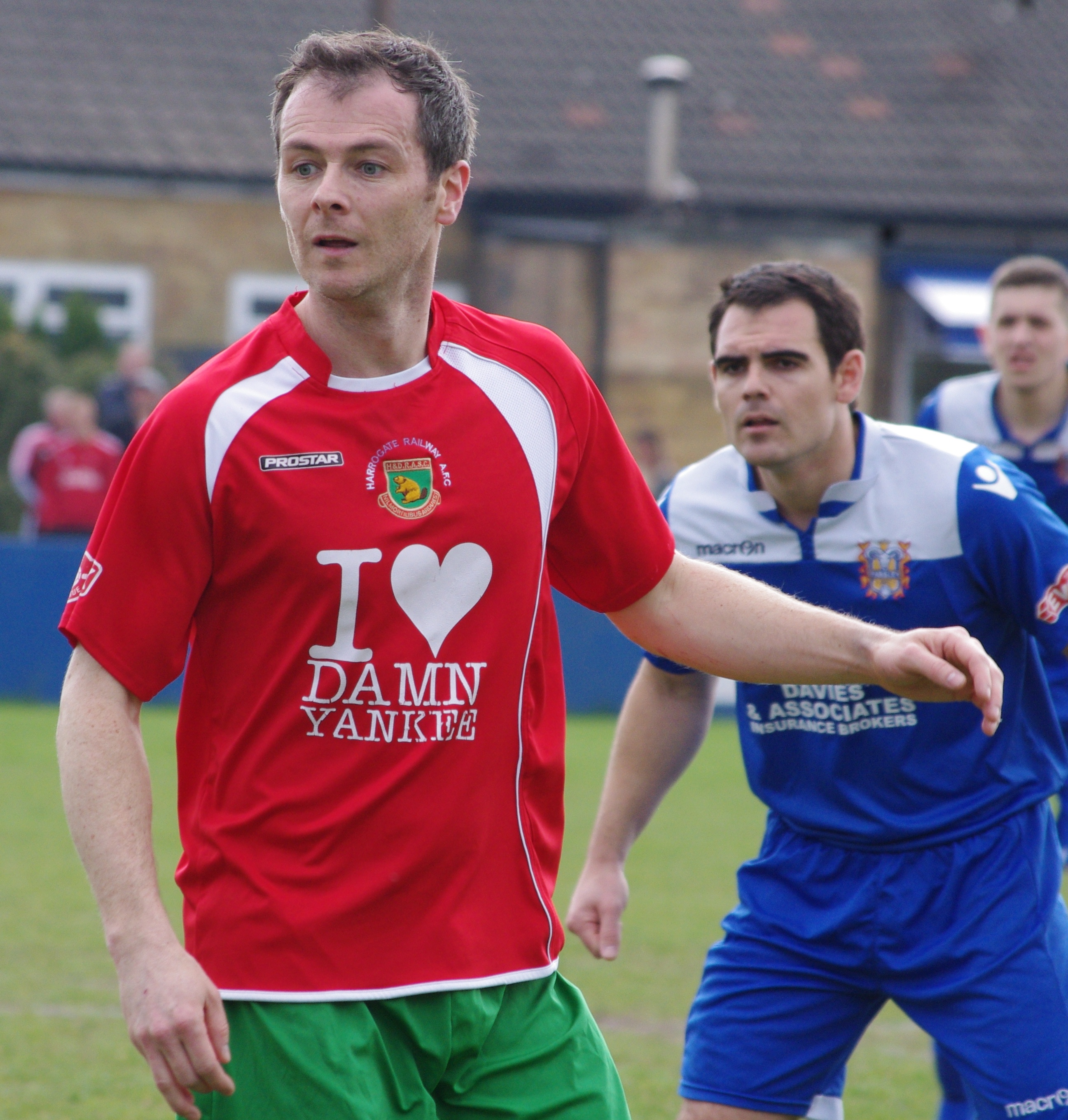 Colin Hunter (left) is set to retire after Harrogate Railway's home game with Warrington tomorrow