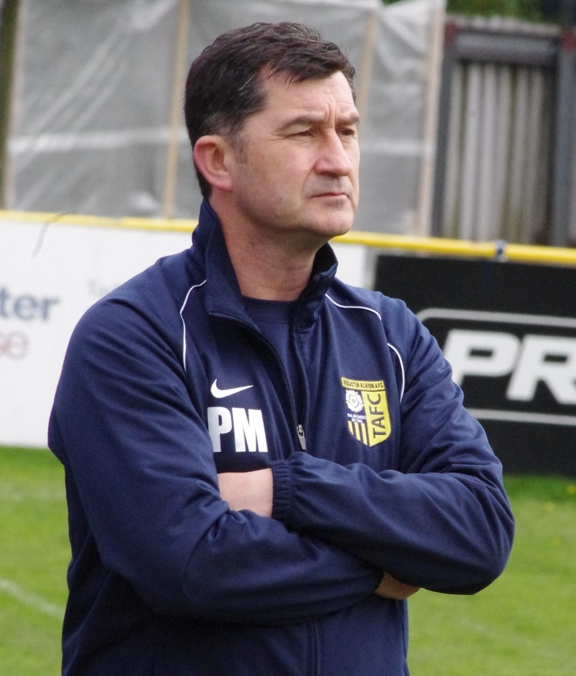 Tadcaster Albion and Paul Marshall have a special guest on Thursday at i2i Stadium in the shape of the FA Cup