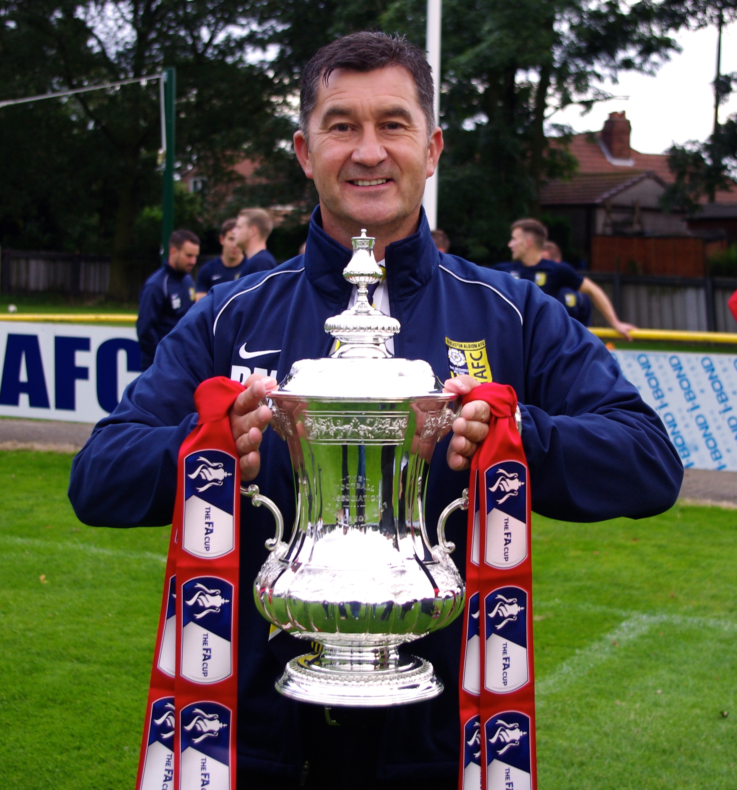 Hear Tadcaster Albion manager Paul Marshall's thoughts on their FA Cup Preliminary Round clash with Spennymoor Town