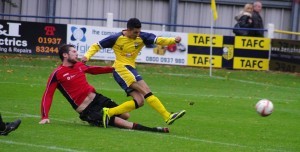 Vincent Dhesi fires Tadcaster 4-0 in front