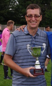 Garforth Town chairman Brian Close 