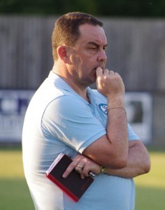 Barton Town Old Boys manager Dave Anderson