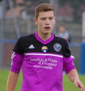 Attacking midfielder Luke Managham played the second half of Garforth's 4-1 defeat at Cleethorpes in goal and kept a clean sheet