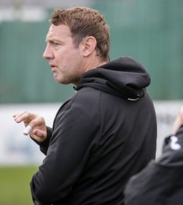 Spennymoor manager Jason Ainsley believes his players have nothing to lose in the FA Cup fourth qualifying round tie with AFC Telford. Picture: Caught Light Photography