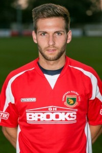 Striking a pose: Harrogate Railway captain Jason Mycoe