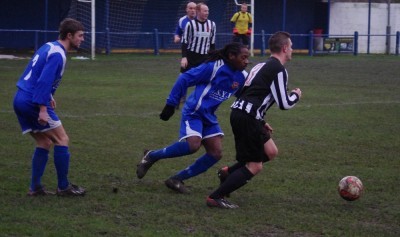 Action from Pontefract Collieries 2-1 Penistone Church