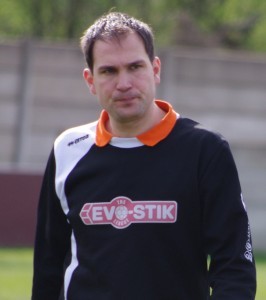 Richard Tracey's Ossett Albion lost 3-0 to Warrington Town