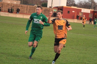 Connor Bower was on the scoresheet again for Ossett Albion. Photo: Adam Hirst