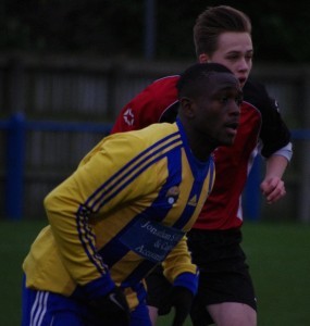 Sinmi Oyebanji is on fire, according to Garforth Town manager Graham Nicholas