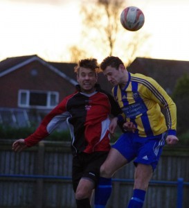 Action from Garforth Town 1-1 Liversedge
