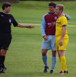 AFC Emley also celebrated Anthony Leech finding love