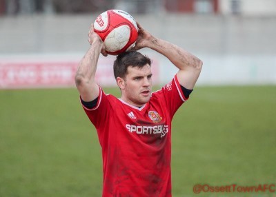 Darol Lucas' winning goal in Ossett Town's 1-0 victory over Prescot Cables was his first for the club. Picture: Mark Gledhill