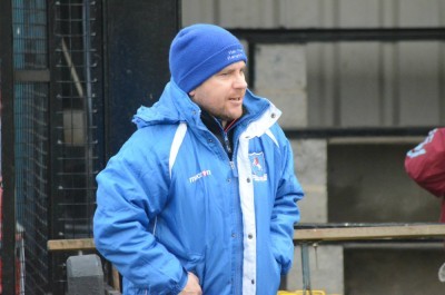 Martin Thacker wants Hall Road Rangers to have the attitude of expecting to win at Grimsby Borough - the last game of the second day of the NCEL Easter GroundHop. Picture: Lee Myers