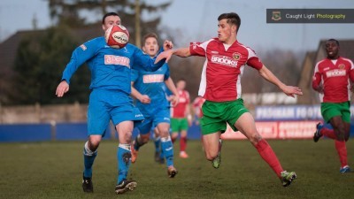 New Harrogate Railway striker Jerry Yates scored on his debut against Padiham