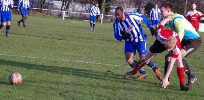 Dangerous Yorkshire Amateur striker Joel Hughes causes problems for Knaresborough