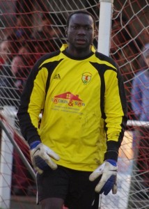 Yorkshire Amateur goalkeeper Suruwa Bojang gave a man of the match display with a broken arm earlier this season