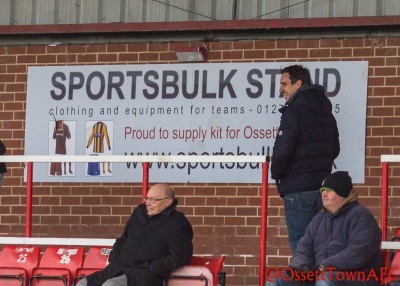 Gary Neville watches on at ingfield. Picture: Mark Gledhill