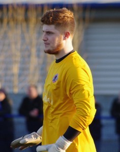 Shaw Lane goalkeeper Ben Gathercole made several good saves at pivotal moments
