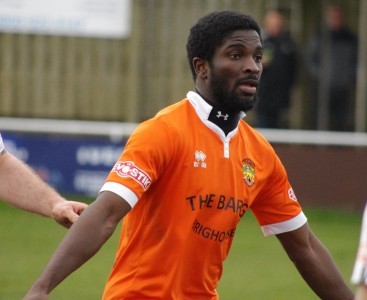 Mossley couldn't handle Brighouse striker Ernest Boafo