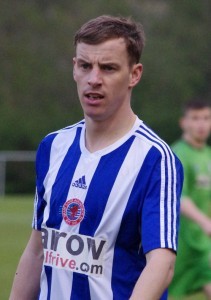 Shane Kelsey was sent off in Shaw Lane Aquaforce's shock 1-0 defeat to Liversedge