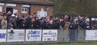 Barton's Euronics Ground was packed