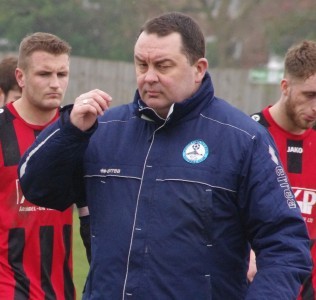 Barton Town Old Boys manager Dave Anderson says the club have a major problem with their pitch