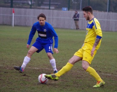 Action from Grimsby Borough 3-1 Hall Road Rangers
