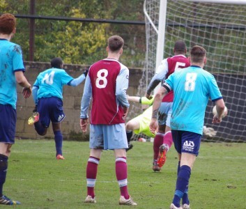 Dom Blair slots home Hemsworth's second goal