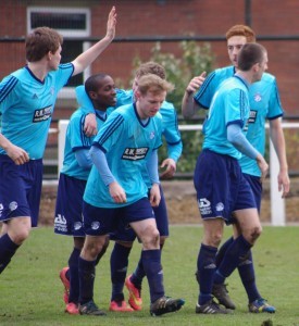 Hemsworth celebrate the goal