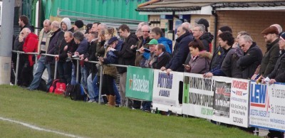 Over 300 people attended the fixture which kicked off at 4.45pm