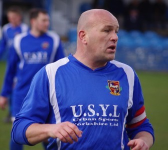 Pontefract Collieries captain Nigel Danby produced a rocket of a free kick to launch his side's comeback