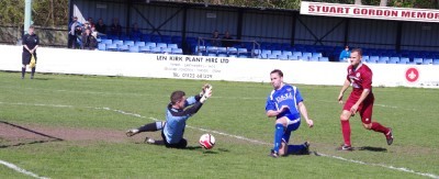 When the game did restart, Mark Whitehouse set Ponte on their way to the Premier Division 
