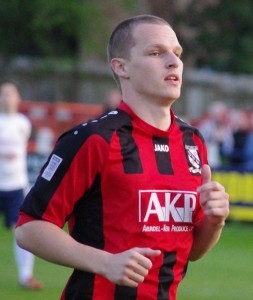 Marc Cooper scored twice for Cleethorpes 