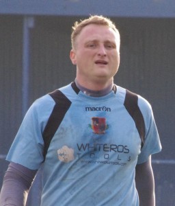 Pontefract Collieries goalkeeper Craig Parry