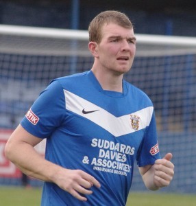 James Riley returned from a long lay-off and has done well for Farsley