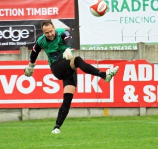 Goalkeeper Neil Bennett is Ossett Albion's new commercial manager