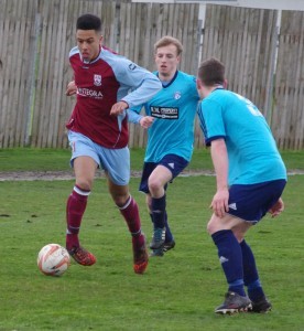 Ruben Jerome has emerged  as a leading player for AFC Emley this season