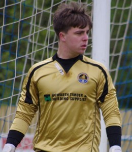 Glasshoughton goalkeeper Josh Archer is one of five substitutes 